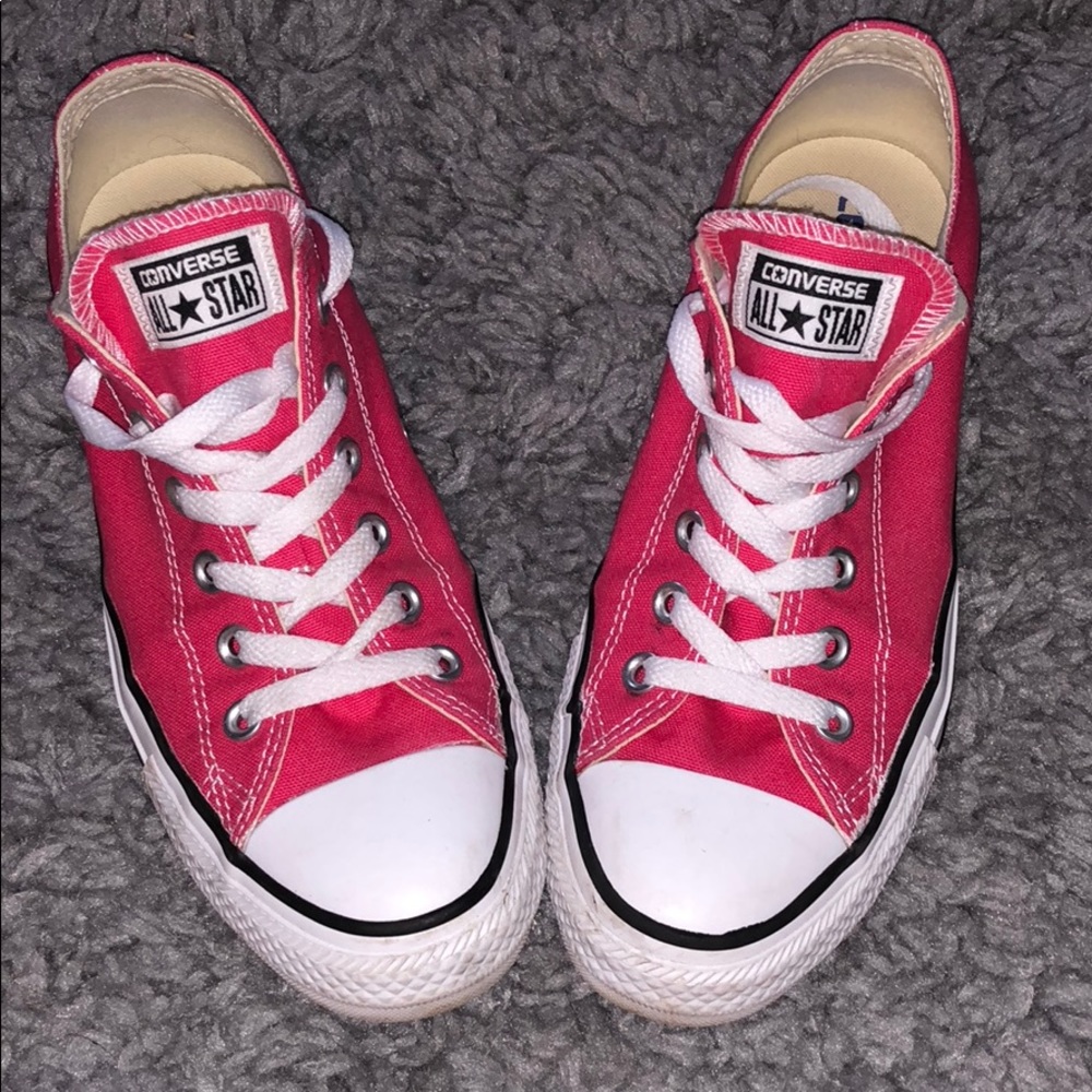 Pink Converse All Star Low Top